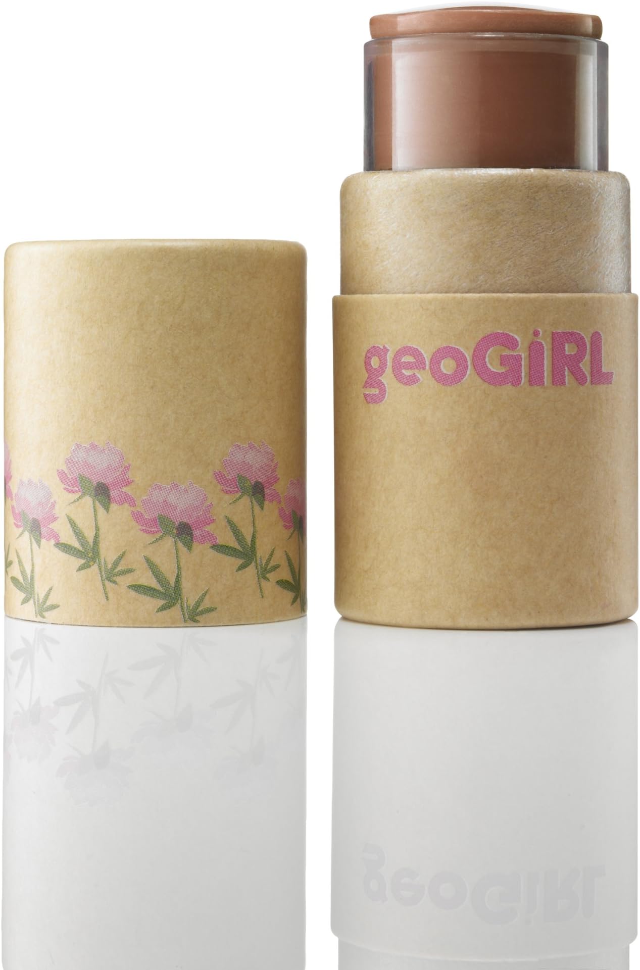 geo GiRL KOC (Kissoncheek) Cream Blush, Eco Bronze (Pack of 2)