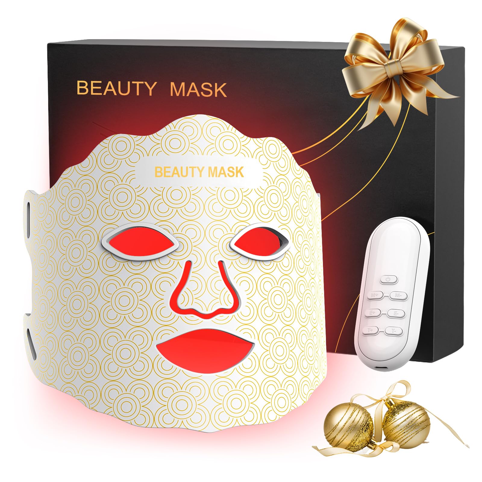 Photo 1 of * factory sealed *
Lanieney Mask for Face, 7 Colors Mask with Timing Function, Rechargeable Face Mask for Home Skincare, White