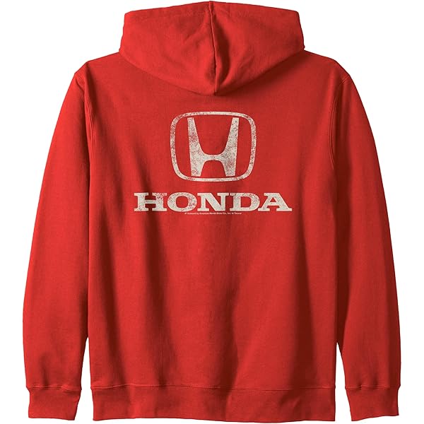 Amazon.com: Honda Distressed Powersports Wing Zip Hoodie