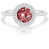 PAVOI 14K Gold Plated Crystal Birthstone Rings | Rings For Women