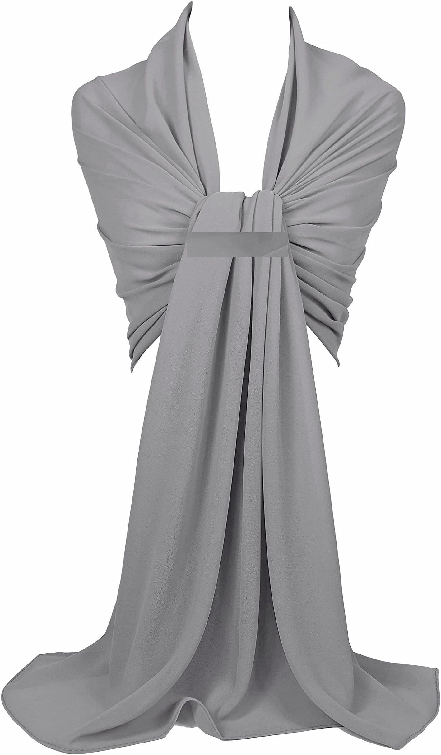 Georgette Evening Scarf Shawl Wrap for Wedding Bridesmaids Hijab