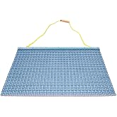 Yard Tuff Leveling Drag Mat with Heavy-Duty Steel Mesh &amp; Tow Rope for Lawns | Zinc-Plated Finish for Field Surface Leveling on Driveways, Soil Plots &amp; Baseball Diamonds, ATV, UTV &amp; Manual Pull Compatible