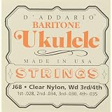 Corde D'Addario EJ88B Nyltech Per Ukulele Baritono - Tuning Standard DGBE