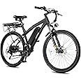 ACTBEST Race Electric Bike for Adults 21-Speed 27.5" Ebike, Up to 28MPH, Peak 1000W Brushless Motor, Removable Battery, Commuting Mountain Electric Bicycle with Fork Suspension