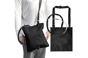 MAOPOTOUFU Urine Drainage Bag Holder with Catheter Tube Cover & Adjustable Strap, Catheter Bag Covers with Compartment for Storing Belongings，Nephrostomy Bags, Foley Bags