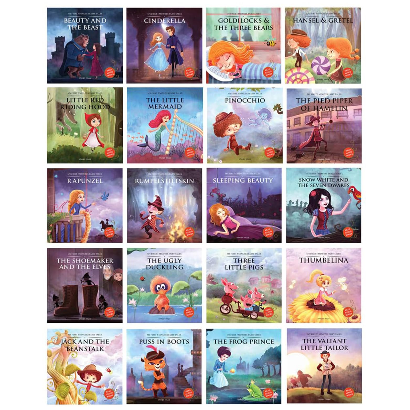 My First Five Minutes Fairy Tales Boxset: Giftset of 20 Books for Kids (Abridged and Retold) My First Five Minutes Fairy Tales Boxset: Giftset of 20 Books for Kids (Abridged and Retold) Paperback