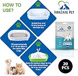ViraCare Cat Litter Liners 20 Pack Extra Large 90x45 cm 2 Mil Drawstring view 4