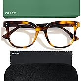 miyya Stylish Reading Glasses for Women, Cheaters Eyeglasses, Oversized Blue Light Readers, Fashion Eye Glasses
