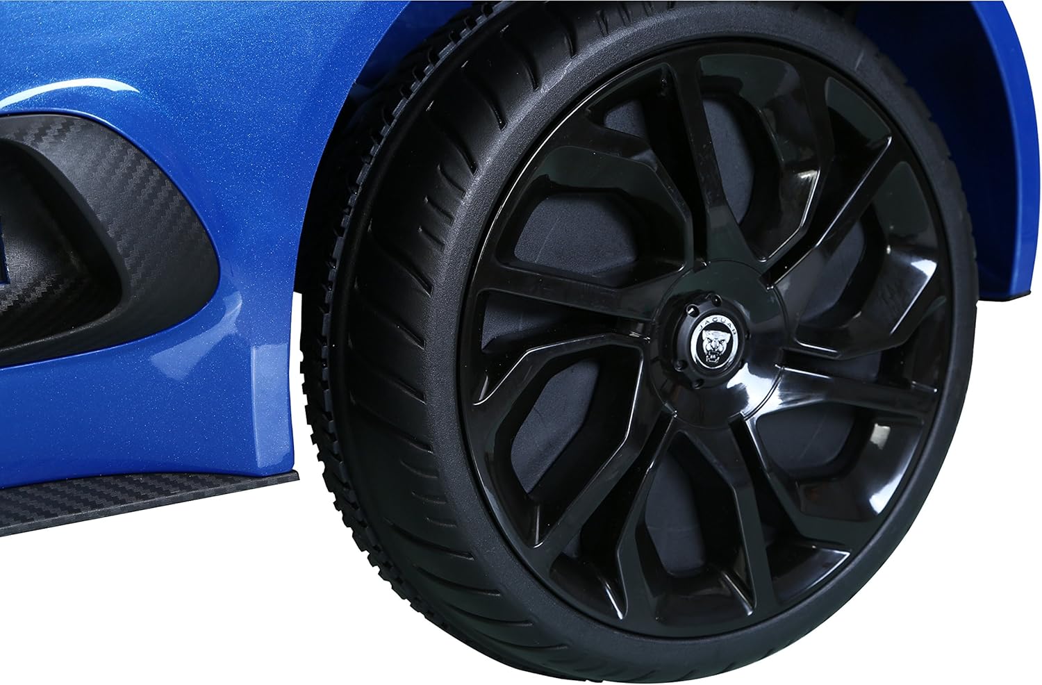 montable eléctrico prinsel jaguar 6 volts azul