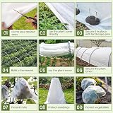 Velway 2x5m Plant Fleece Frost Protection 30gsm Heavy Duty view 5