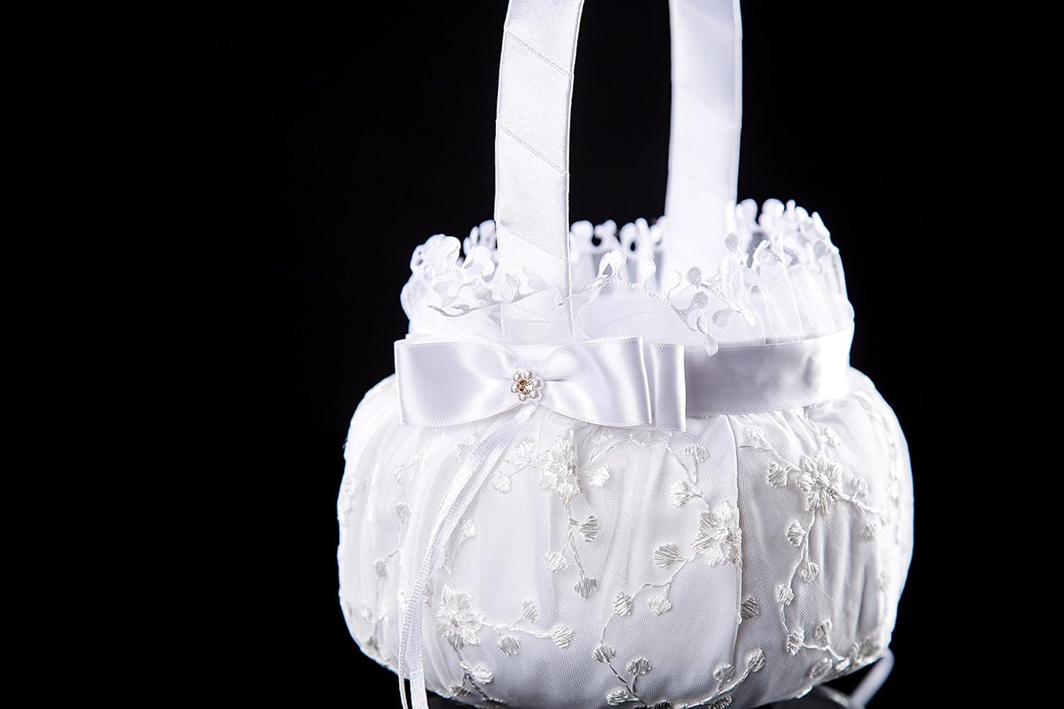 simple flower girl basket