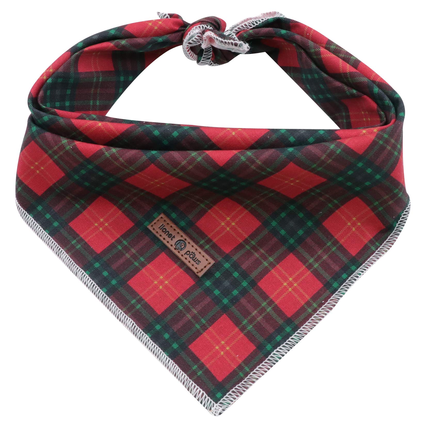 Lionet Paws Dog Bandana for Small Medium Large Dogs, Cat Dog Kerchief Dog Triangle Bibs Scarf for Girl or Boy — image 1