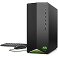 HP Pavilion Gaming Desktop, 10th Generation Intel Core i5-10400F Processor, NVIDIA GeForce RTX 3060 Graphics, 8 GB RAM, 512 GB SSD, Windows 11 Home (TG01-1161, Shadow Black)
