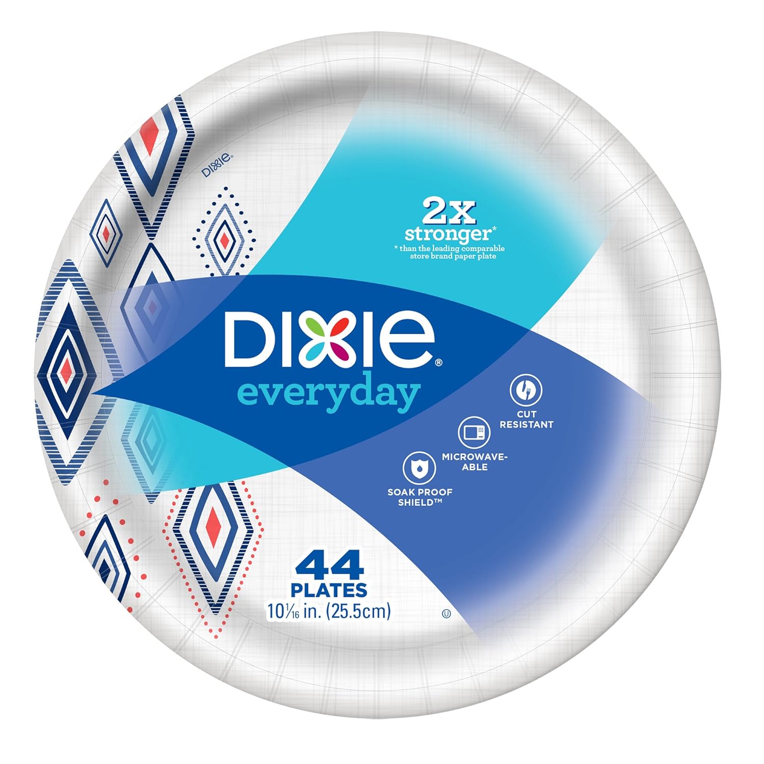 Dixie Everyday Paper Plates,10 1/16" Plate, 220 Count, Amazon New Fast