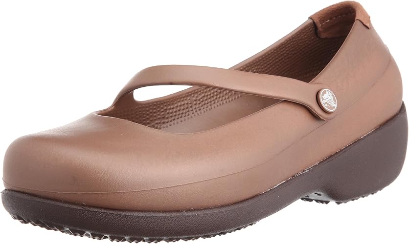 Amazon クロックス シルバー フォックス シューズ 103 Brown Bronze W5 21 0cm Crocs クロックス パンプス