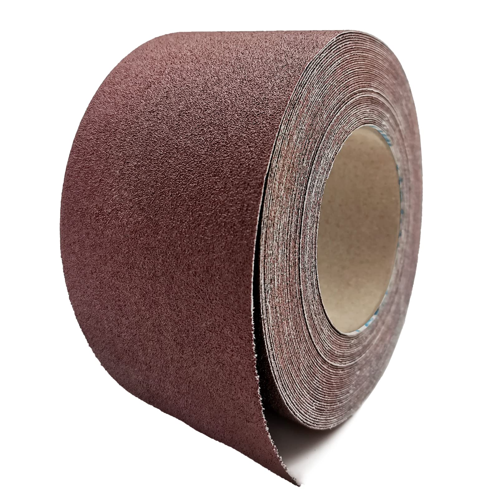 Photo 1 of 120 Grit Sandpaper Roll, 3 Inch x 49 Feet Emery Cloth Roll Aluminum Oxide Abrasive Paper Roll Continuous Sandpaper for Metalworking, Woodworker, Furniture Repair, Sanding Automotive Plumbing