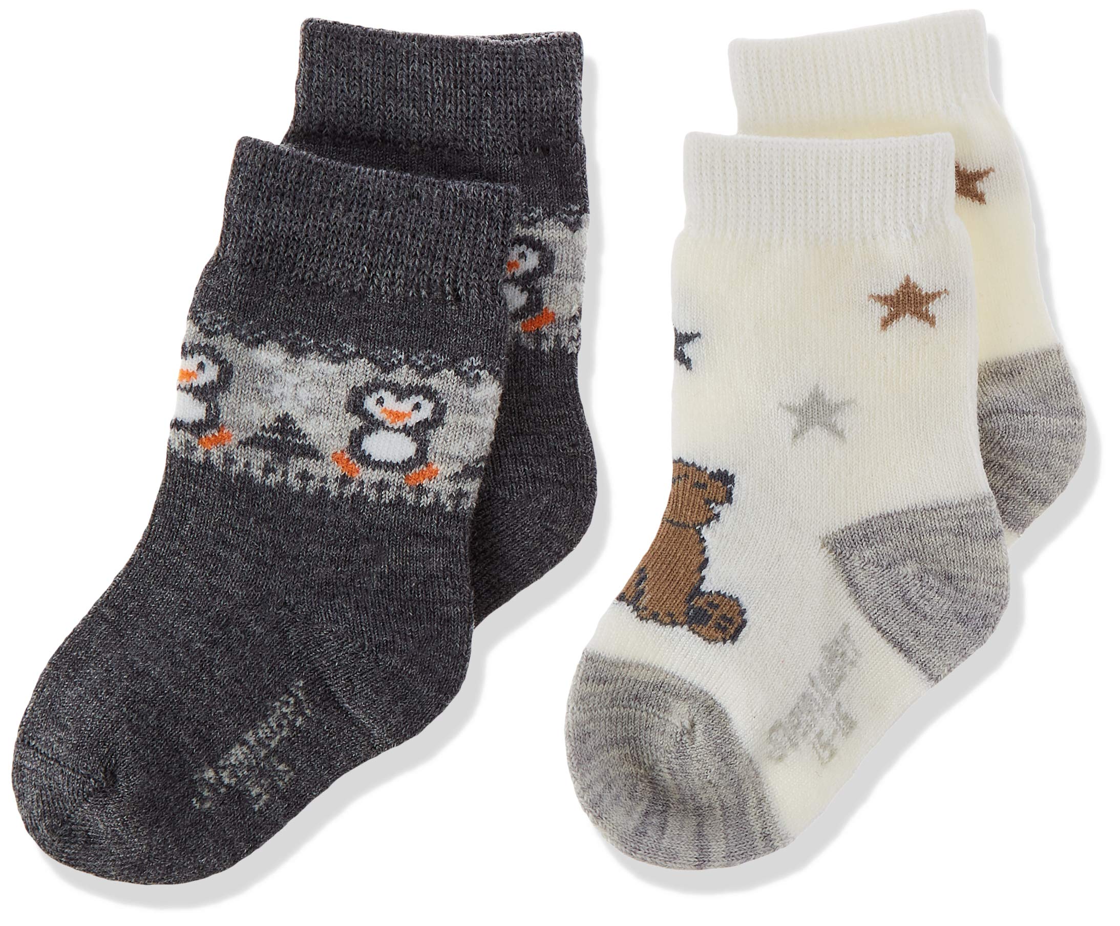 Sterntaler Baby Boys söckchen Eisbär Calf Socks, Beige (Ecru 903), One (Size: 18)