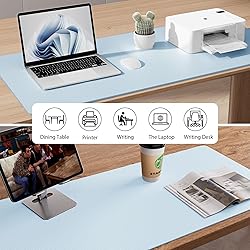 Aothia Leather Desk Pad Protector, Mouse