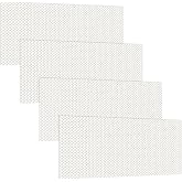 Frienda 4 Pcs Acrylic Fluorescent Light Cover for Ceiling, 22.5x46.5X 0.1 | Replacement Lighting Covers for Classroom Office Hospital Kitchen Home, Clear Prismatic Plastic Panel,, Light Diffuser Filter