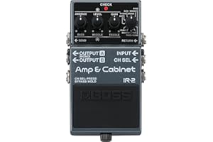 BOSS IR-2 Amp & Cabinet | Premium Amp Emulator & Cabinet IR Loader | 11 Different Amp Types | Cab IRs from Celestion Digital 