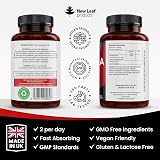 NEW LEAF Ashwagandha Gummies 1200mg 3 Month Supply 5% Withanolides UK Made view 6