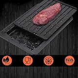 WDEC Defrost Tray Thaw Board, Fast Thawing with Drip Tray 29.5x20.5cm view 2