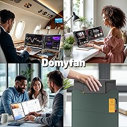 domyfan 14" Laptop Screen Extender, Ultra-Thin