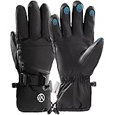 INPAKO Winter Gloves for Women, 3M Thinsulate Warm Touchscreen Gloves, Waterproof Windproof Gloves for Sking Hiking Cycling