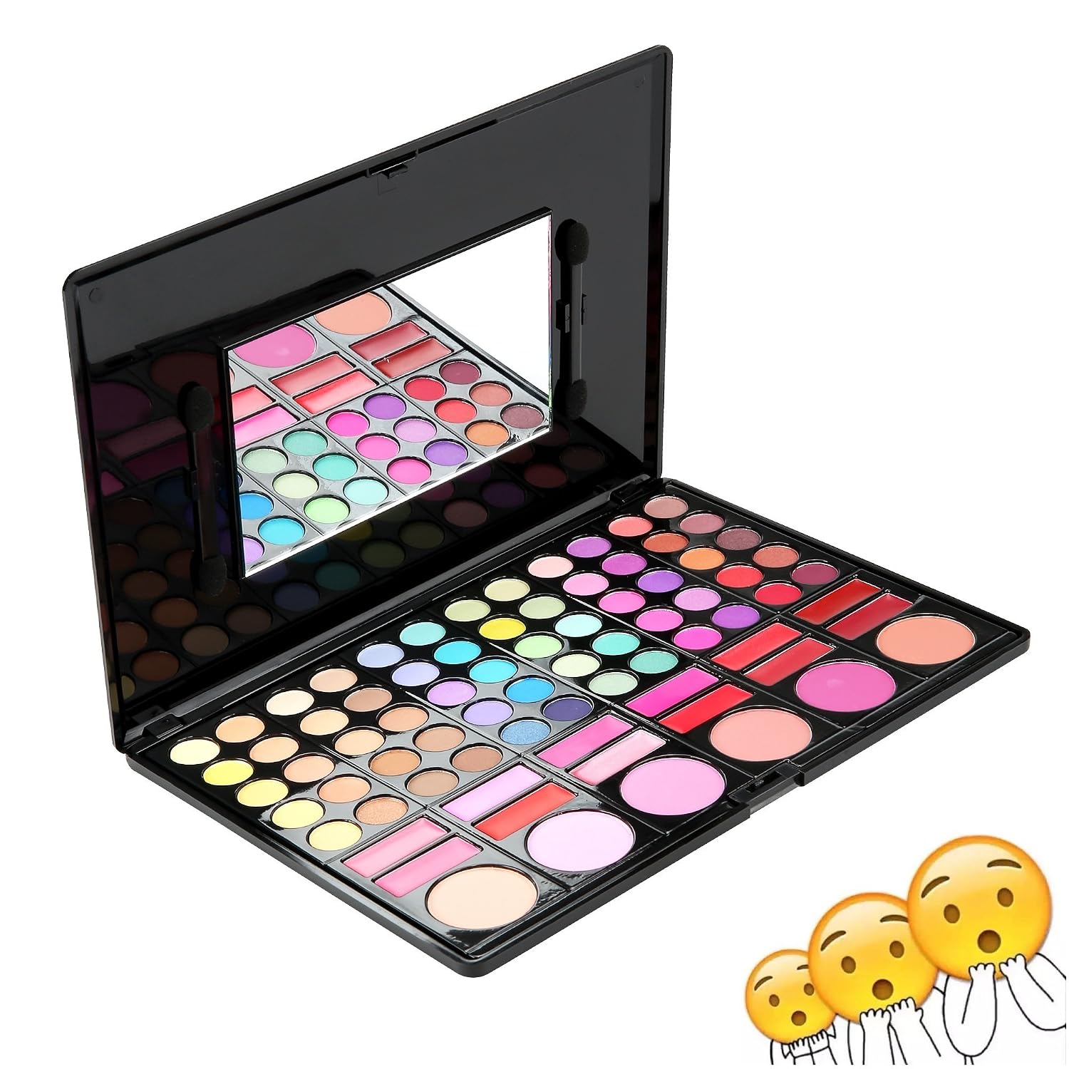Amazoncom Kissemoji Professional 78 Eyeshadow Palette Cosmetics