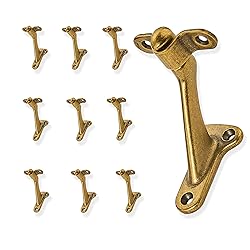 ZAUYX 10 Pack 3 Inch Hand Rail Bracket Antique