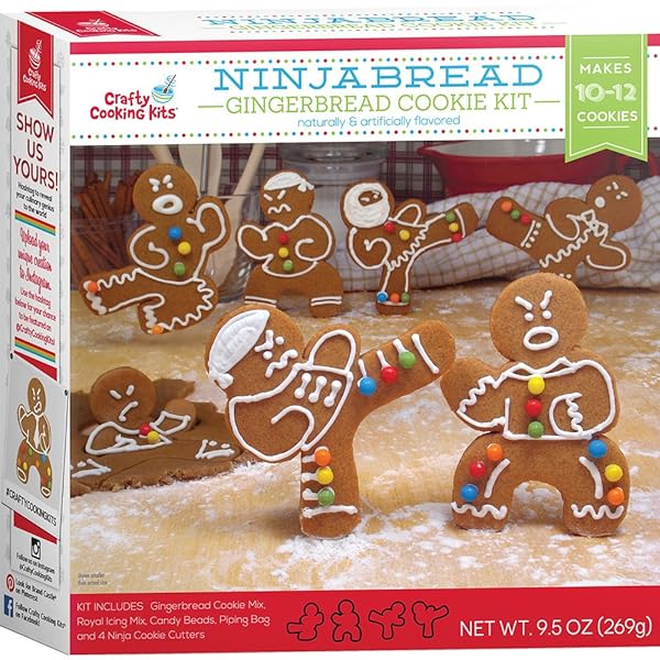 IN THE MIX GINGERBREAD COOKIE KIT, NINJA, 9.5...
