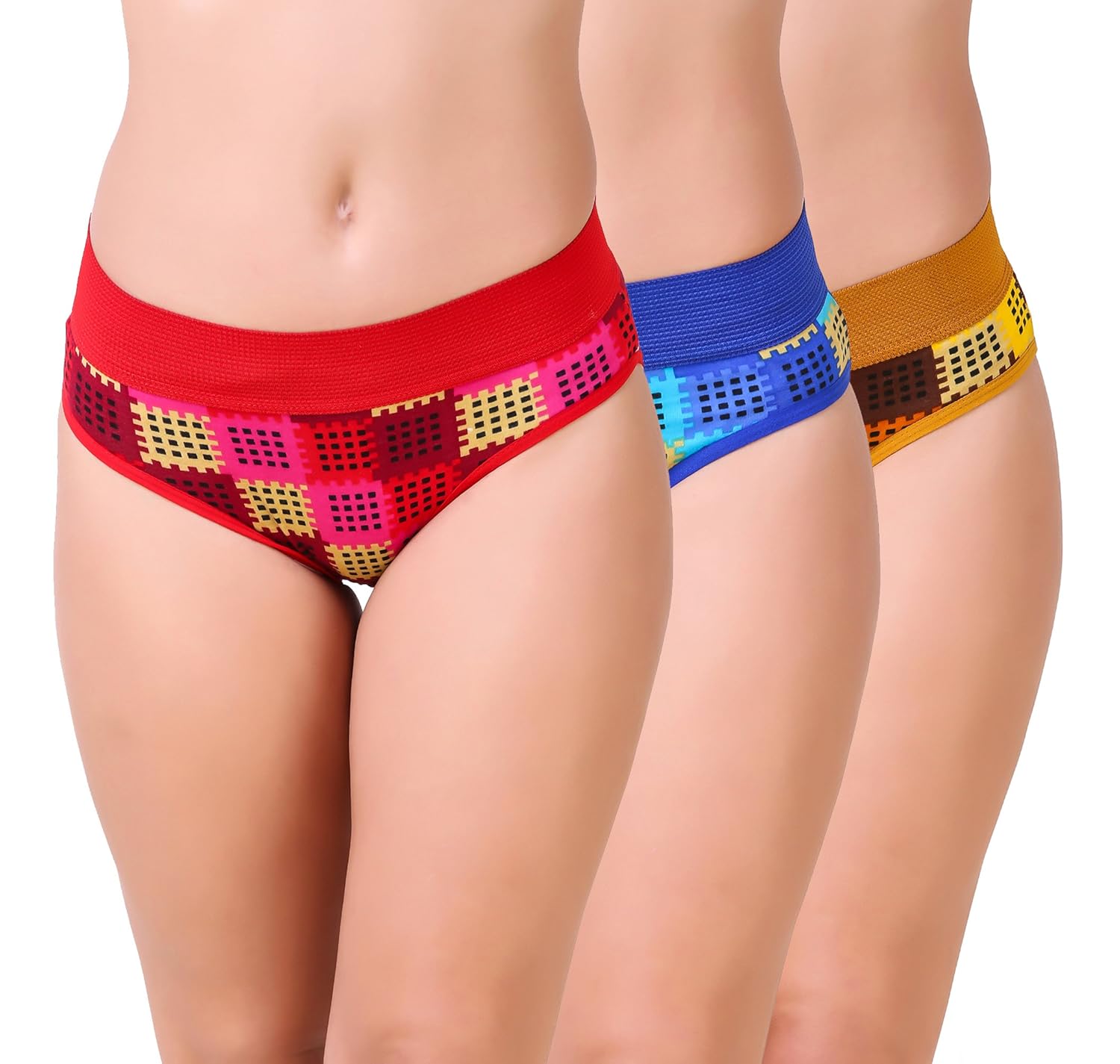 masha women printed multicolor bikini panties