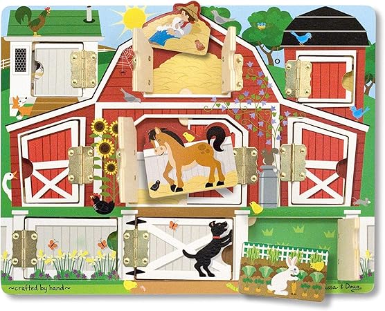 melissa and doug open door puzzle