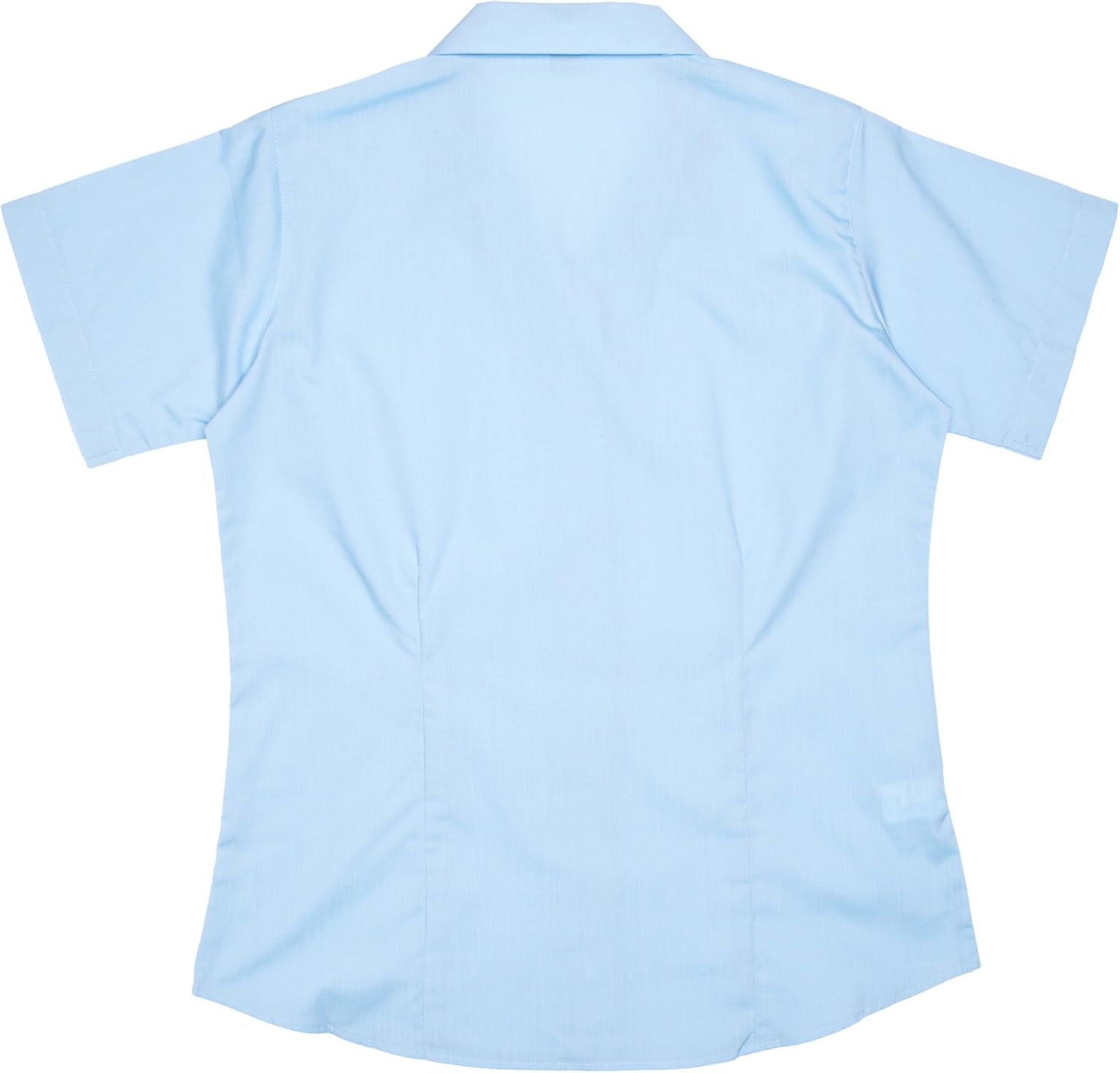 Trutex Girl's, 2 pack, Fitted Easy Care Plain Blouse, Blue, 16+ Years (Manufacturer Size: 42" Chest), 16 Years - Image 3