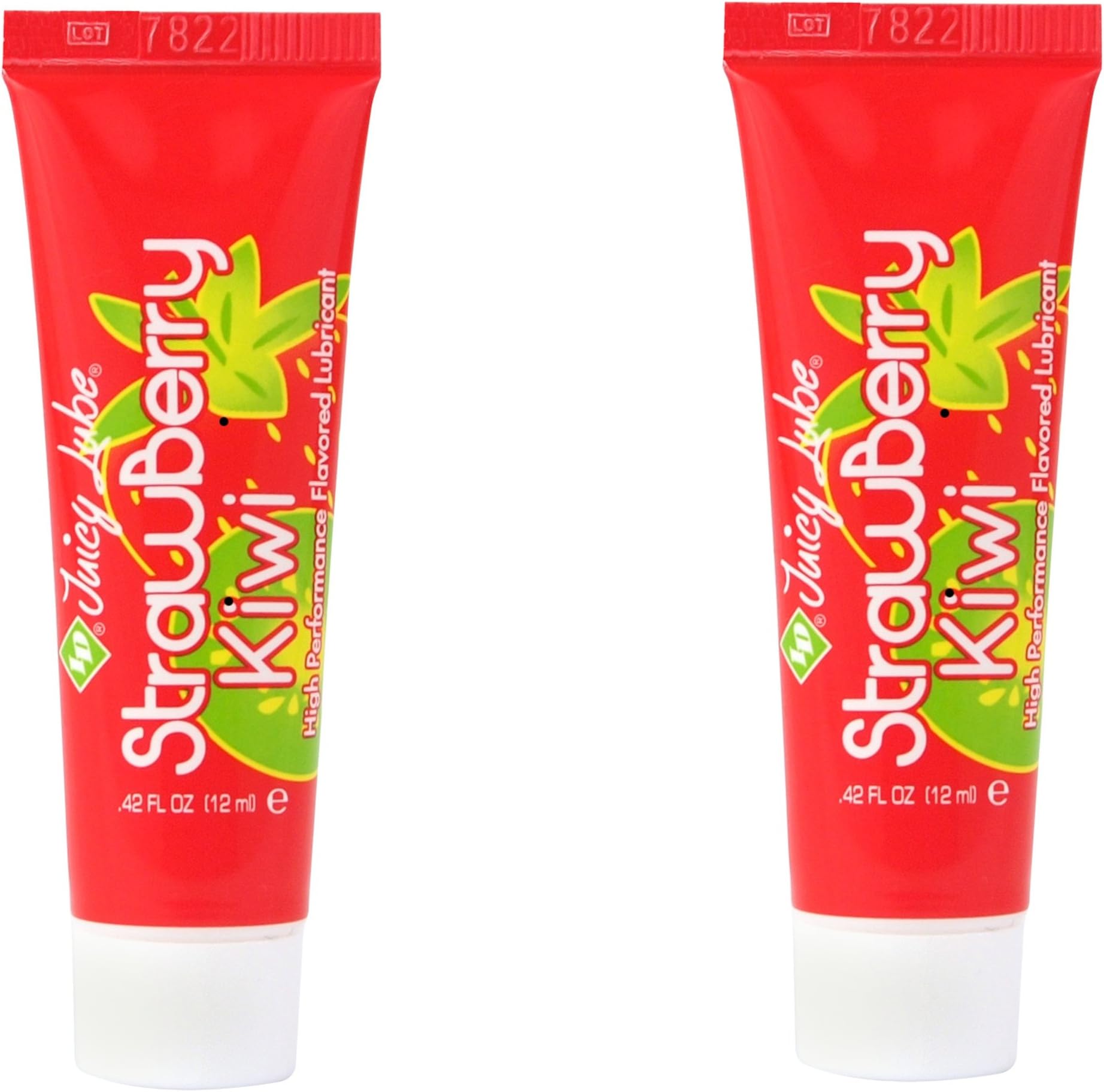 2 x ID Juicy lube Flavoured Strawberry & Kiwi 12ML