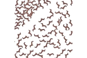 Dachshund Confetti, Puppy Birthday Party Supplies,Cut-Out Paper Party Decorations for Dog Birthday & Baby Shower, Dachshund T