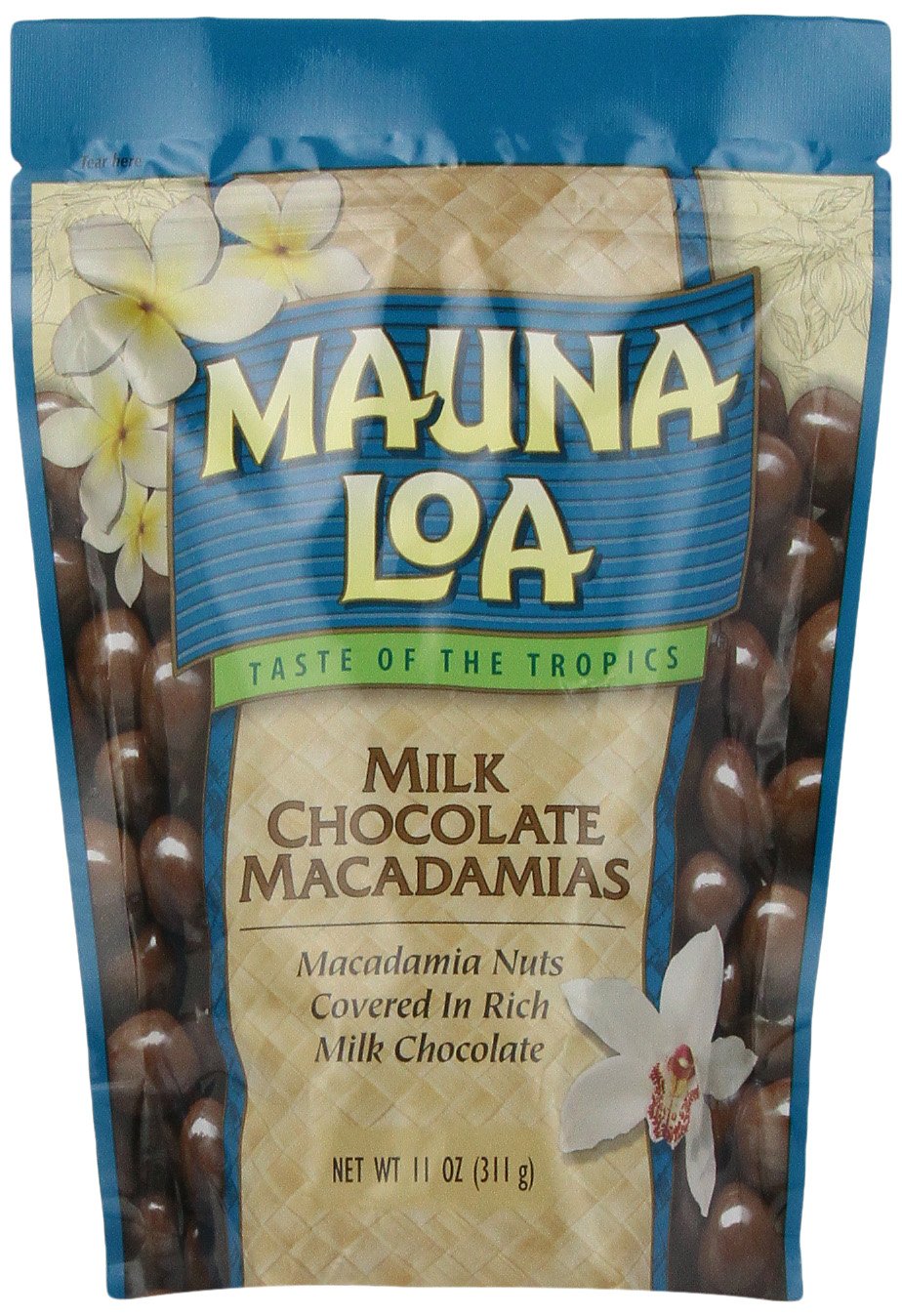 MAUNA LOA Macadamia Nuts, Milk Chocolate Covered, 11Ounce