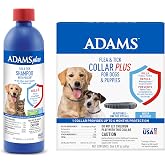 Adams Plus Shampoo 12 oz. + Flea &amp; Tick Collar