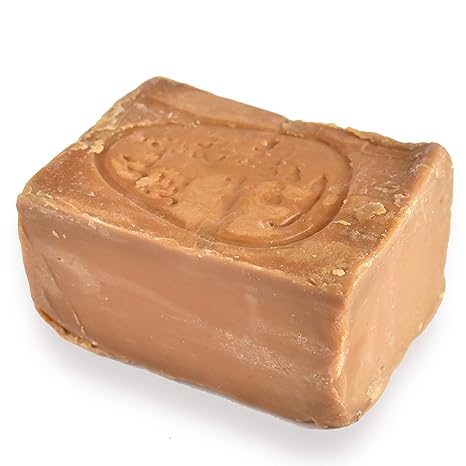 Olive and More Aleppo-Seife 190g mit 20% Lorbeeröl & 80% Olivenöl | Handgeschnitten & Handgemacht | ideal für Gesicht Körper 