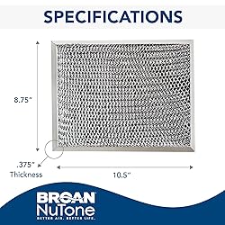Broan-NuTone 41F Replacement Charcoal Filter for