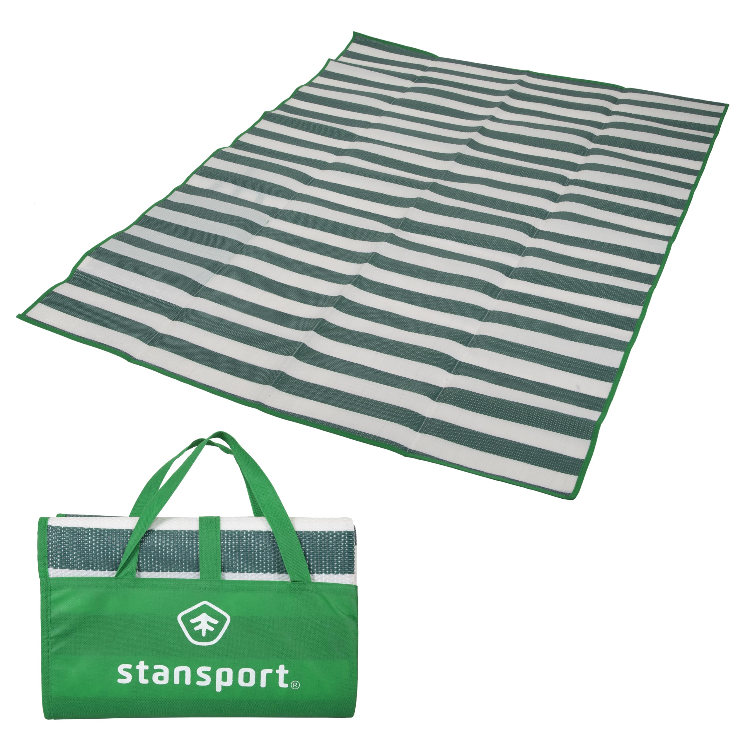Stansport Tatami Ground Mat - Green, 60" L x 78" W