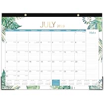 Amazon.com : Desk Calendar 2023-2024 - Large Desk Calendar 2023-2024 from  Jul.2023 - Dec.2024, 22" x 17", 18 Months Large Monthly Desk Calendar,  2-in-1, Best Desk/Wall Calendar for Planning or Organizing : Office Products