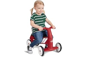 Radio Flyer Scoot About Sport, Toddler Ride On Toy Car, Stable Trike for Ages 1-3