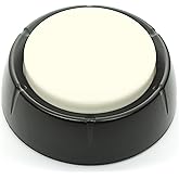 Large English Talking Alarm Clock, with Time and Date for Blind, Visually impaired and Elderly (White)