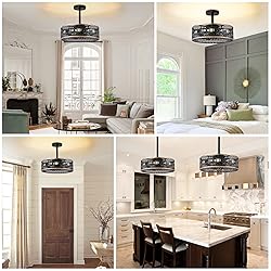 REDSTAR Industrial Caged Ceiling Fans with