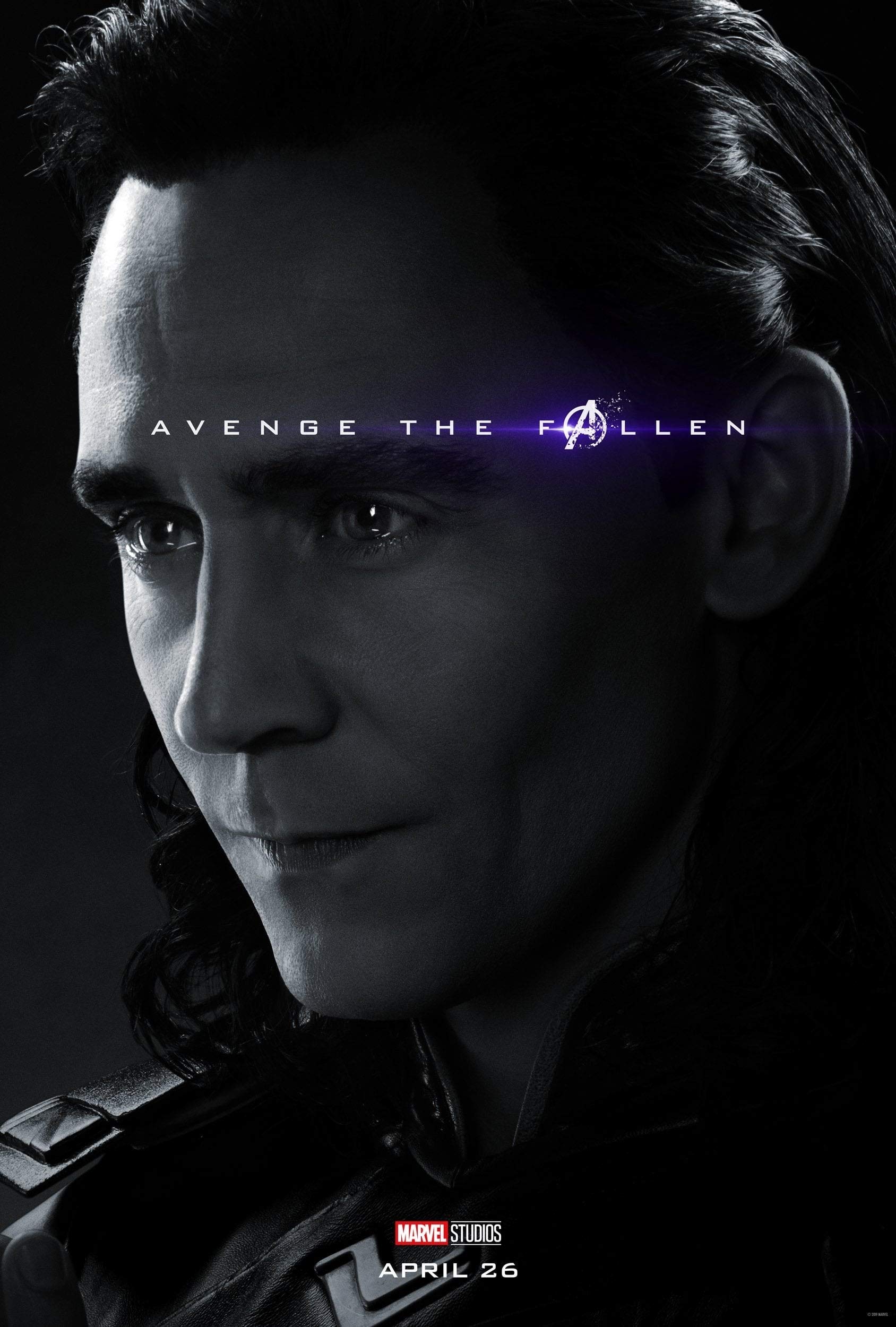ELITEPRINT LOKI A3 POSTER AVENGERS ENDGAME ON 250GSM PRINT MATERIAL