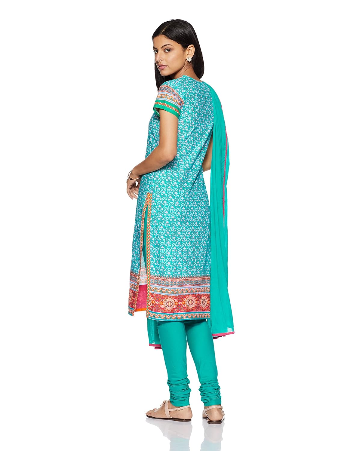 biba women's a-line salwar suit