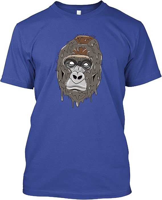 Amazon.com: Harambe Gorilla T-shirt, Rip Harambe Shirt, Support Harambe T-Shirt (Small,Royal 
