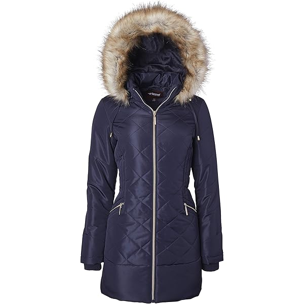 Amazon.com: Women Midlength Down Alternative Quilt Winter