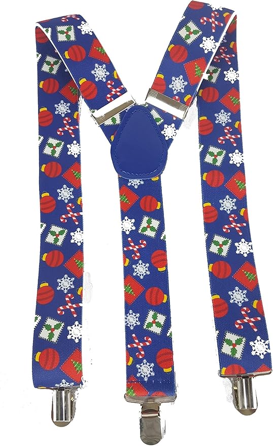 NOVELTY CHRISTMAS BRACES Amazon.co.uk Clothing